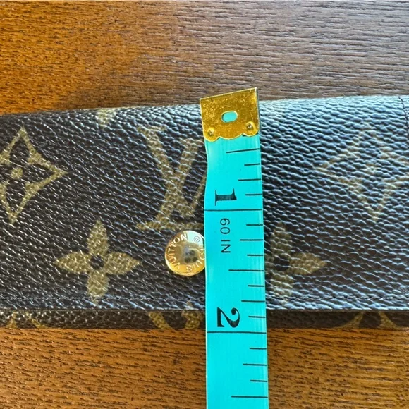 LOUIS VUITTON Monogram Limited Edition Interior Pattern 4 Ring Key Holder W/COA - Picture 12 of 14
